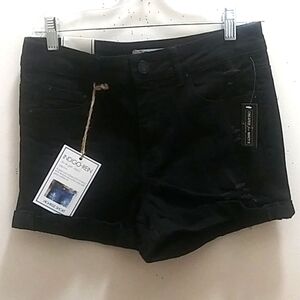 Indigo Rein Women's High Rise Shorts Black Size 7